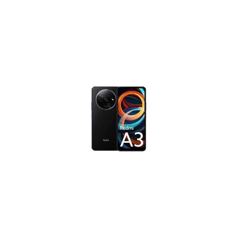 Telefono Xiaomi Redmi A3 Negro 4GB/128GB Telefono Xiaomi Redmi A3 Negro 4GB/128GB